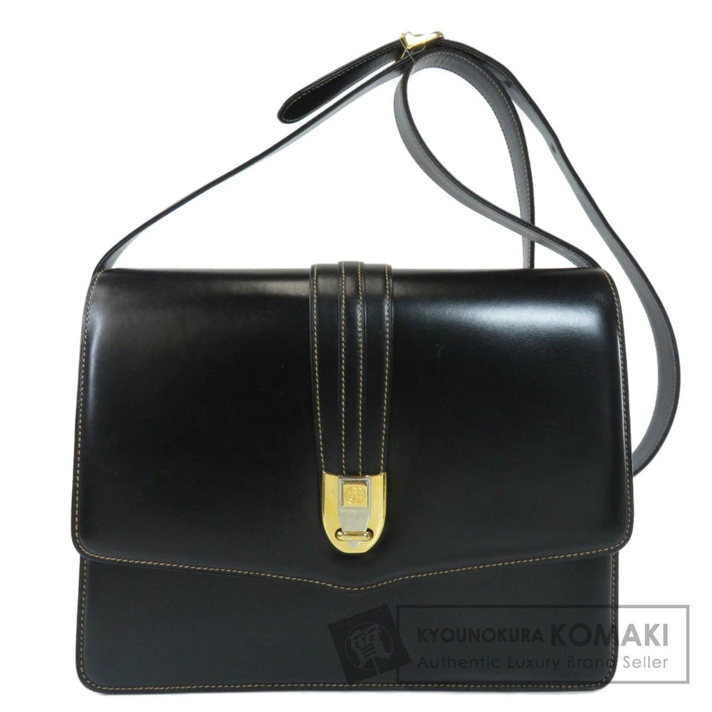 Gucci Interlocking GG Shoulder Bag Leather